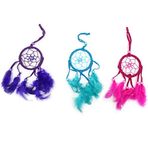 Bali Dreamcatchers - Small Round / Turquoise