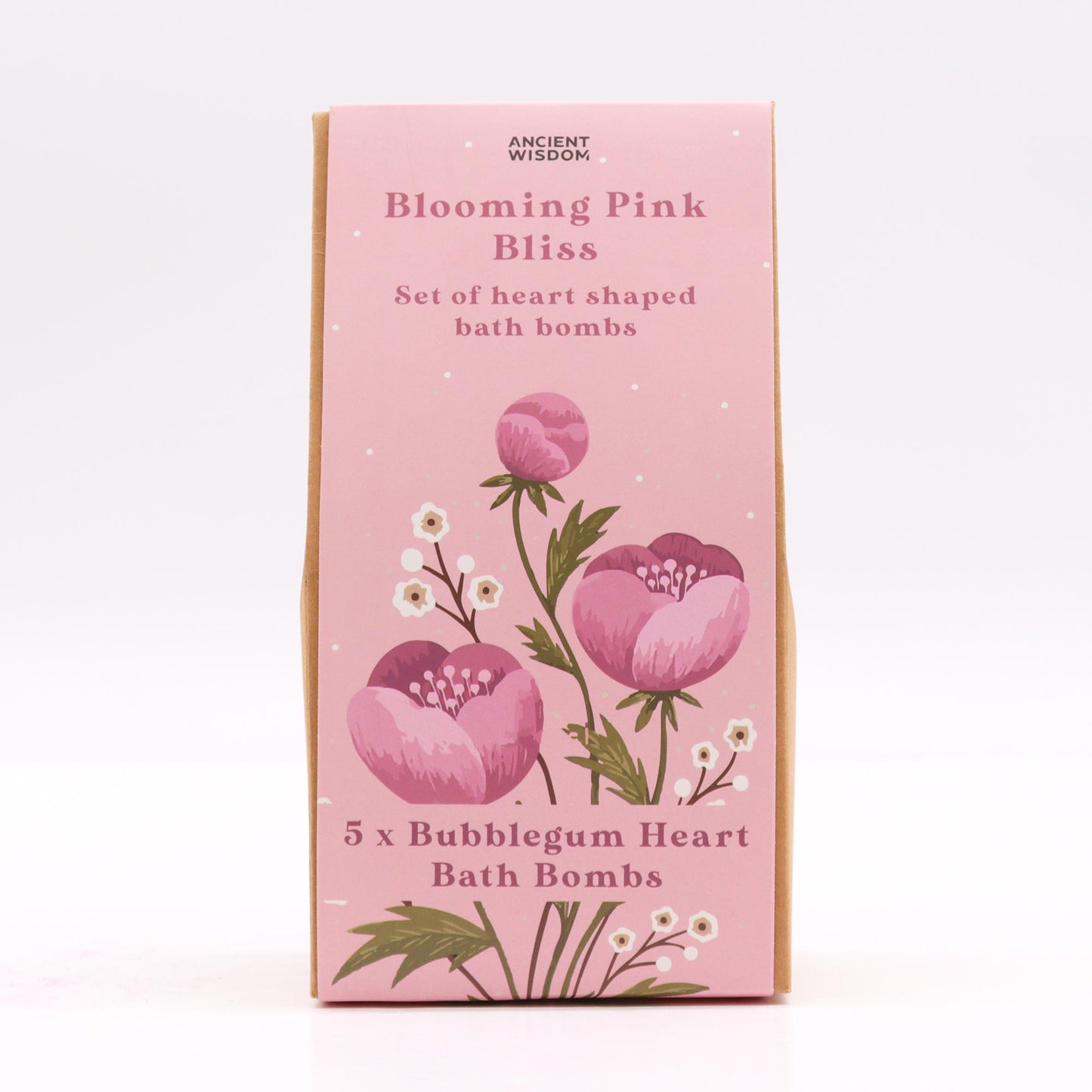 Blooming Pink Bliss Bath Heart - Gift Set